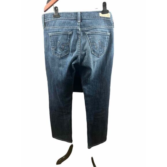 Adriana Goldschmied 25R tomboy crop relaxed straight jeans denim - Picture 2 of 6